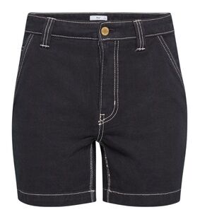 TNA Aritzia Greenwich carpenter shorts in navy blue size 4 excellent condition
